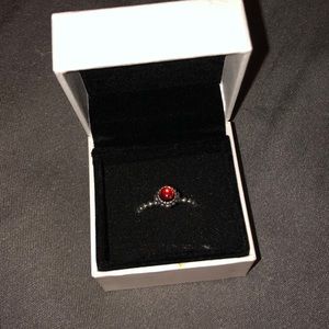 January birthstone ring